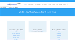 Desktop Screenshot of mototirereviews.com